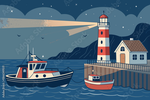 Safe Harbor Calm Sea Peace