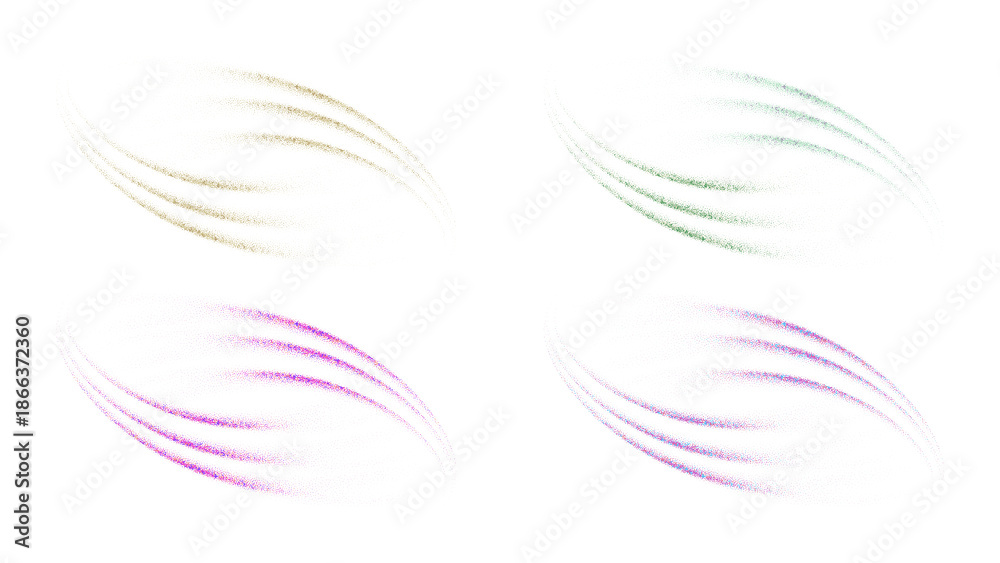 Obraz premium Colorful Abstract Wave Strokes Background