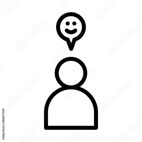 Sentiment Analysis Vector Icon