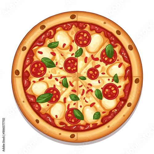 Delicious Pizza Design Very Cool