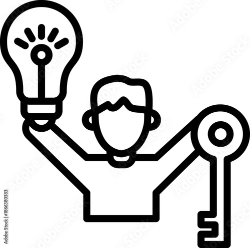 Problem Solving line icon