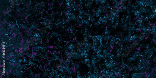 Blue pink grunge texture with smoke swirls effect vector background. Abstract fractal fire background motion Fantastic outer view for web design image with place for text Template. space, vector.	