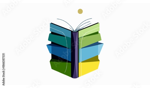 Abstract Silhouette Head with Smoke Modern Stress Vector Illustration