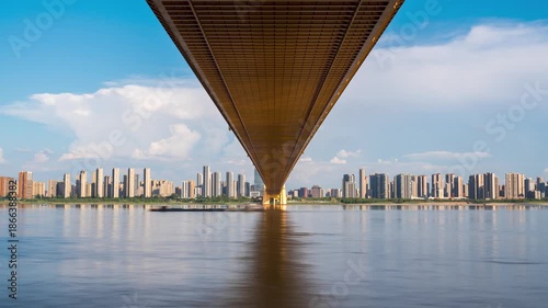 Yangtze river view in Wuhan