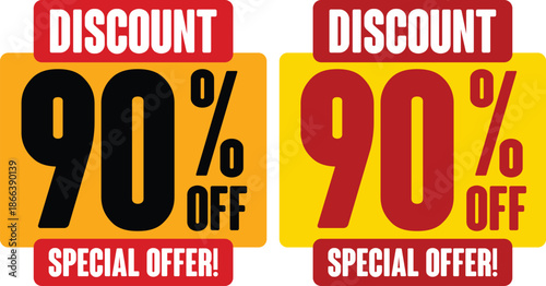 Discount percent tag icon set.Shopping tag, discount coupon, label with percentage symbol, low price.Promotion price tag icon collection.