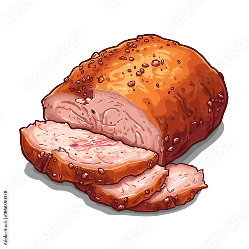 Delicious Pig Roasted Design Very Cool