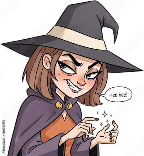 Expressive Cartoon Style Illustration