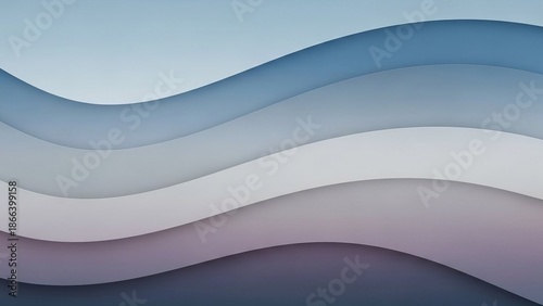 Wavy abstract background with blue shades.