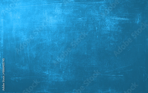 Fotografie Plain blank empty blue textured effect grunge rough abstract full frame scratche