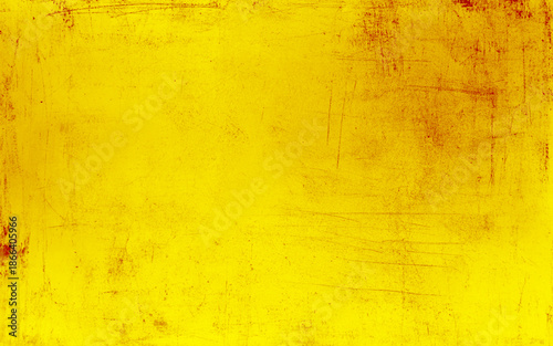 Plain blank empty yellow textured effect grunge rough abstract full frame scratched weathered rustic texture scuffed adobe material wall backdrop like bold solid retro old style wall texture 