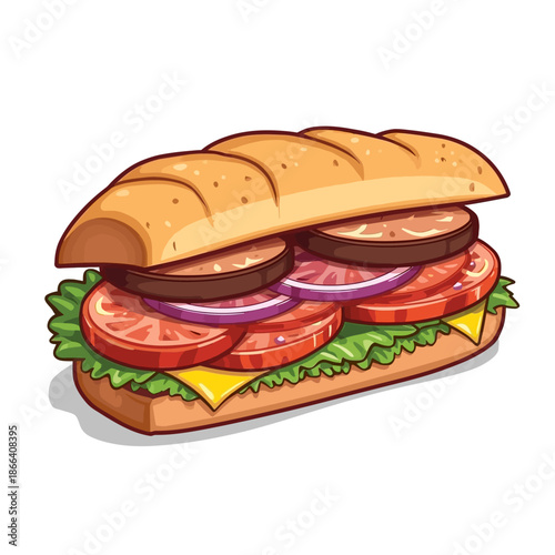 Delicious Sandwich Design Very Cool