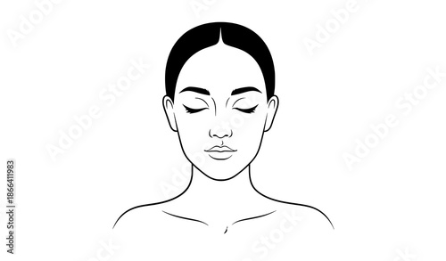 Minimal Broken Chain Link Freedom Vector Illustration on White