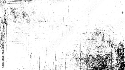 Grunge texture effect. Distressed overlay rough textured. Abstract vintage monochrome. Vector design.