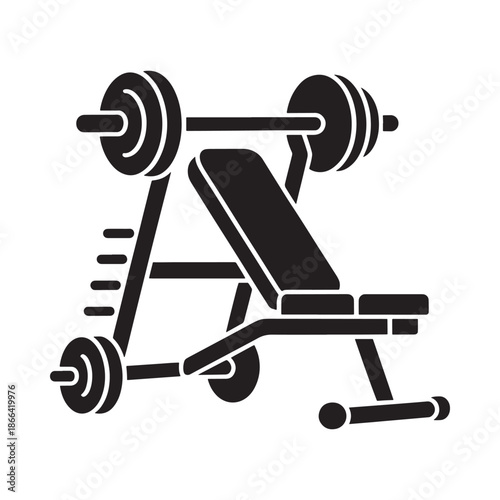 Adjustable incline decline dumbbell bench press workout equipment