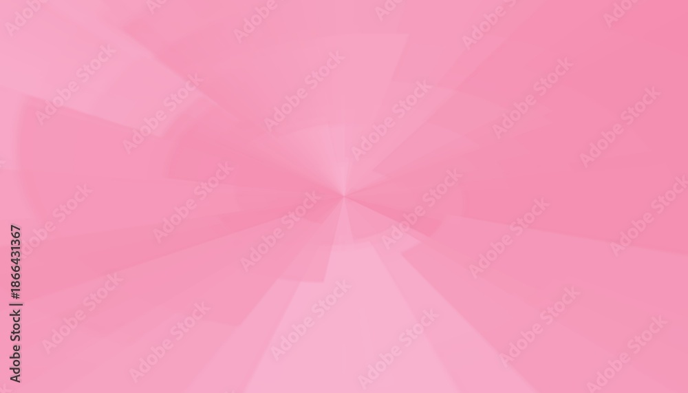 Obraz premium Abstract pink radial background with soft geometric rays and smooth pastel gradient texture