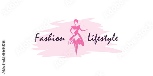 Fashion logo design vector with modern creative unique style