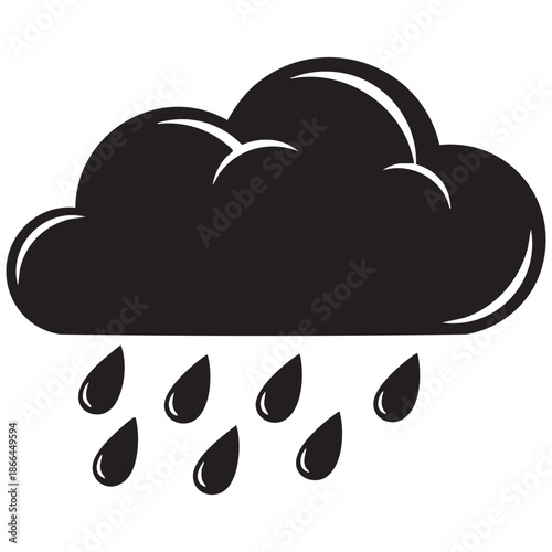 weather cloud icon vector illustration