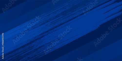 Grunge blue colour pattern gradient texture with diagonal shapes. Abstract dots pop art comics sport style. Simple design