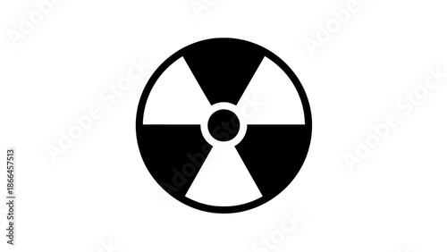 Warning radiation symbol
