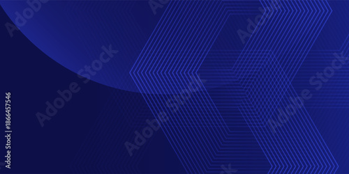 Abstract hexagon light blue gradient with circle background. Futuristic technology concept. Vector illustration. eps10