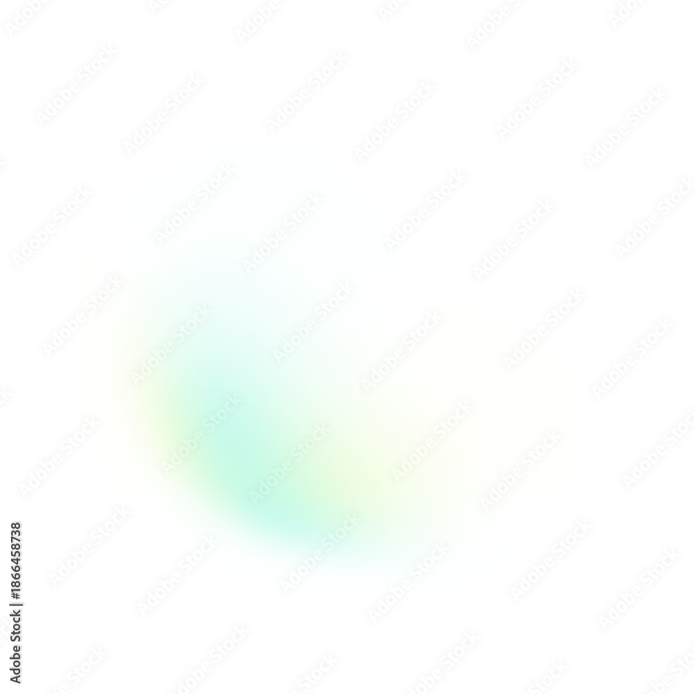 Fototapeta premium Soft pastel gradient light effect a gentle atmospheric glow on transparent background