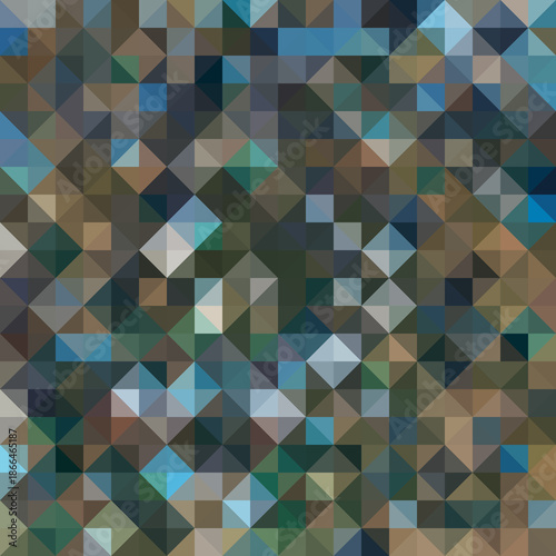 Colorful polygonal abstract background. Low poly effect. Polygon backdrop.