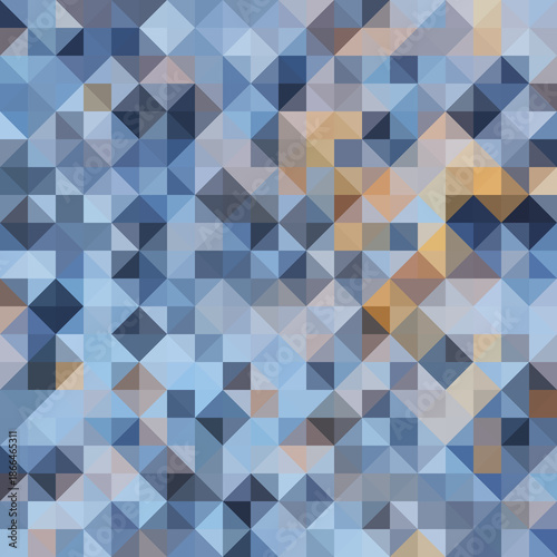 Colorful polygonal abstract background. Low poly effect. Polygon backdrop.