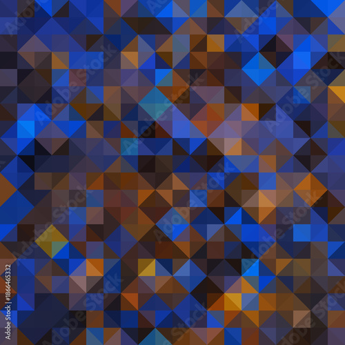 Colorful polygonal abstract background. Low poly effect. Polygon backdrop.