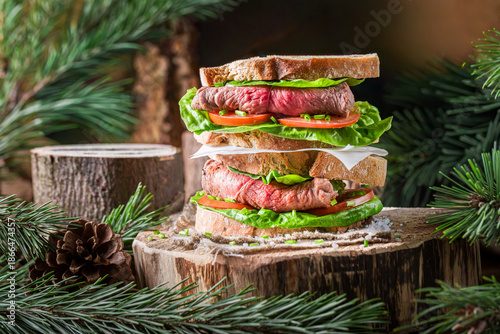 Tasty and healthy lumberjac...