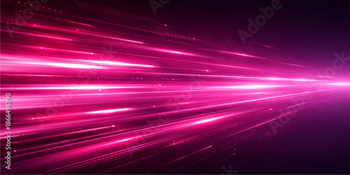 An abstract blue and purple background with glowing stars and laser rays creates a bright energy motion pattern for a shiny disco night design