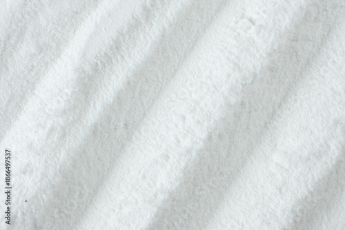 Photos White sodium bicarbonate powder macro background