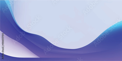 Smooth abstract blue wave background with flowing lines and curved motion shapes for a professional business web template backdrop design
