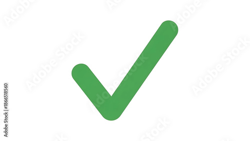 A green checkmark icon on a white background, symbolizing approval and confirmation