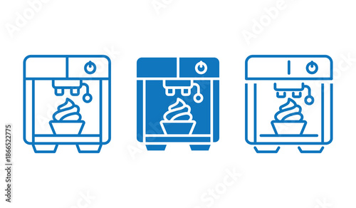 coffee maker machine icon.coffee shop, sugar and caffeine coffee shop, sugar and vector illustration.