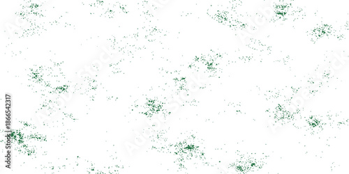 Abstract green grunge background featuring artistic paint splashes and a watercolor texture design with ink splatters on paper