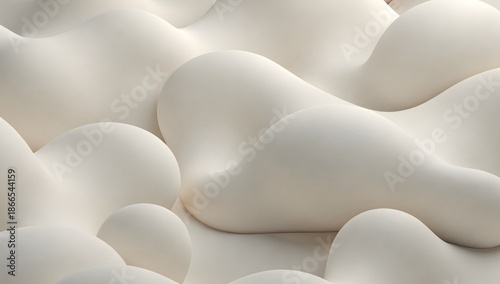 Abstract organic blob texture