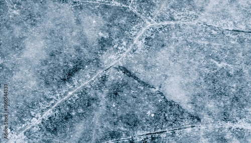 Frozen ice surface texture