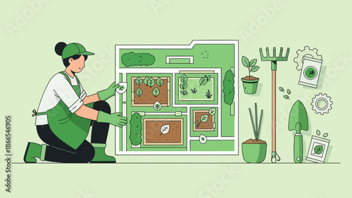 Designing Sustainable Gardens With Detailed Planning And Eco Friendly Practices