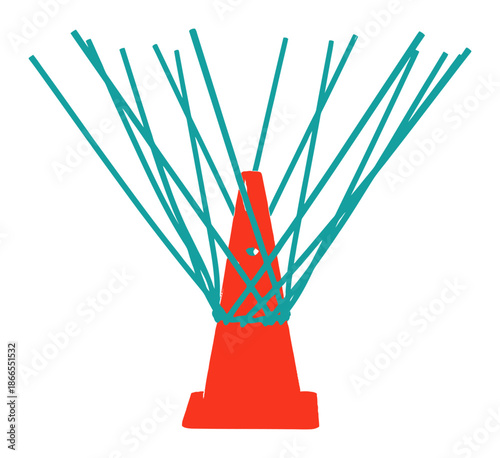 Dog Training Isometric Vector - Obedience School