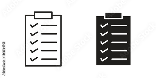 Clipboard check icons for Graphic Design Projects and web designs