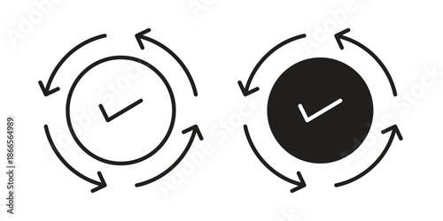 Consistency icons for Graphic Design Projects and web designs