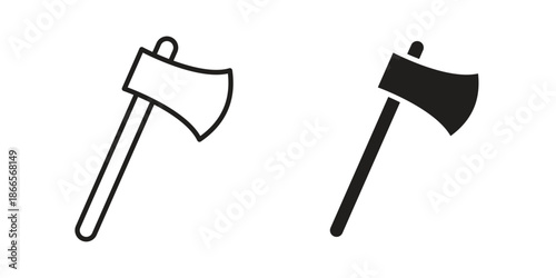 Hatchet icons for Graphic Design Projects and web designs