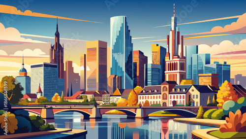 Very beautiful scenic Bavarian village in southern Germany, nestled between two alpine lakes, offering peaceful nature, fresh mountain air, and postcard-worthy rural landscapes.