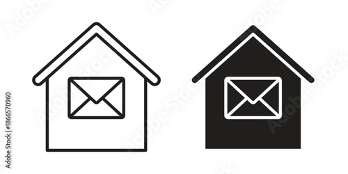 Post office icons for Graphic Design Projects and web designs