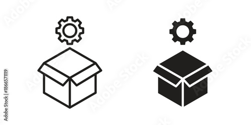 Product management icons for Graphic Design Projects and web designs