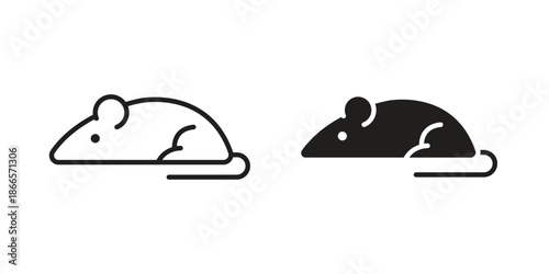 Rat icons for Graphic Design Projects and web designs
