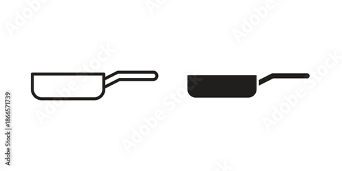 Sauce pan icons for Graphic Design Projects and web designs