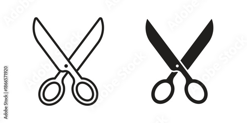Scissors icons for Graphic Design Projects and web designs