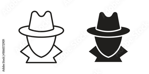 Spy icons for Graphic Design Projects and web designs