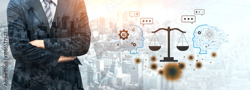 Tableau sur toile AI in law and the future of the legal justice system
